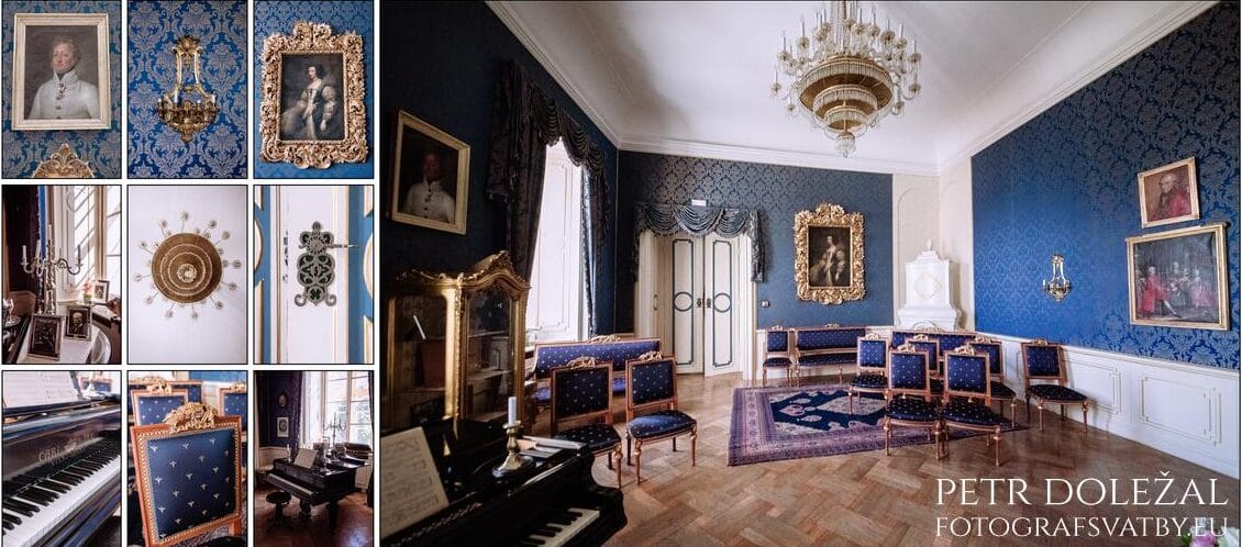 zámek Loučeň Nymburk