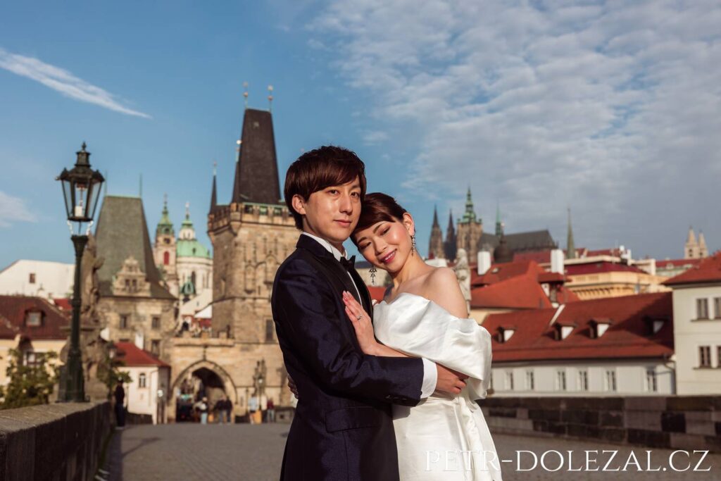 Pre Wedding photo from Prague Charles bridge