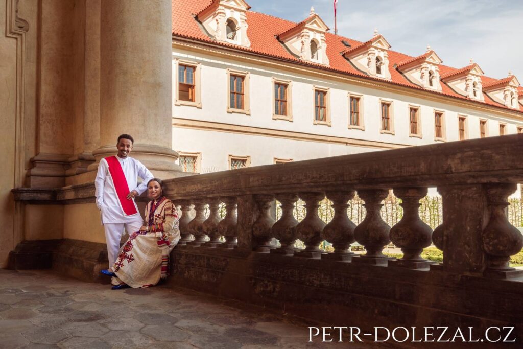 Pre Wedding photo from Prague Wallenstein Garden