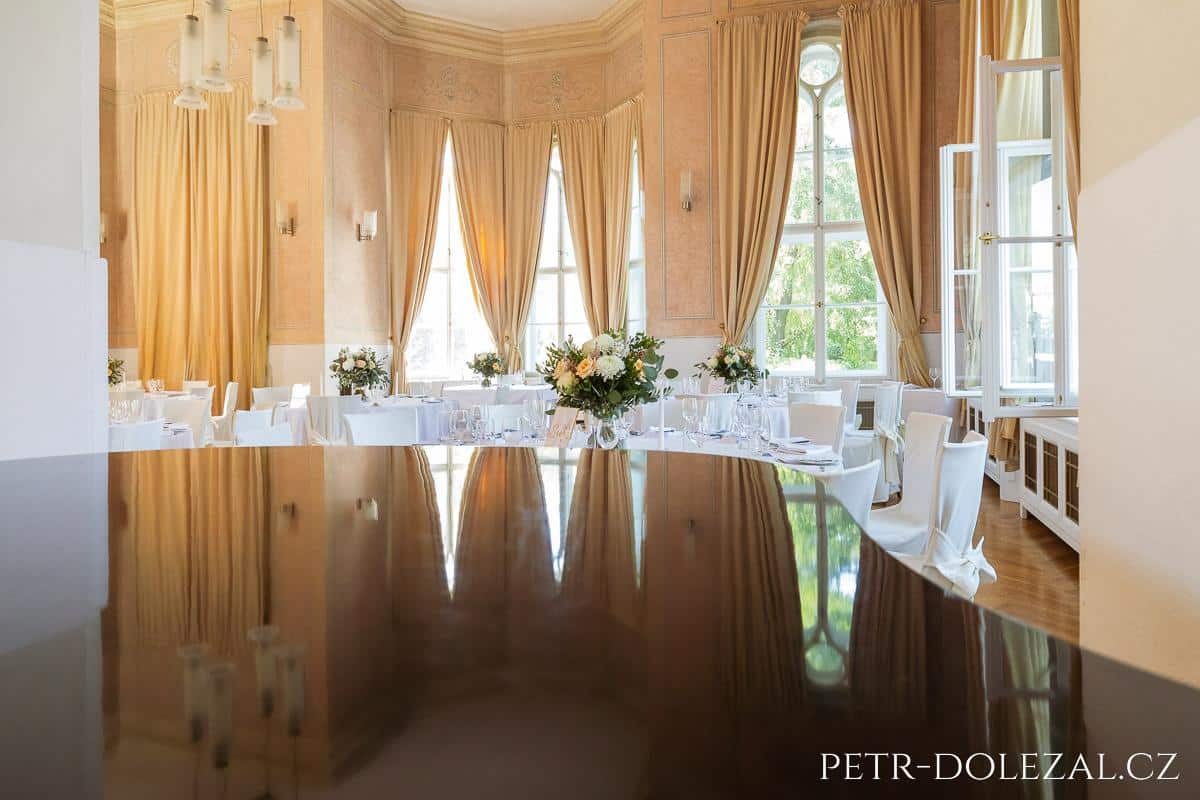 Svatba v Letenském zámečku