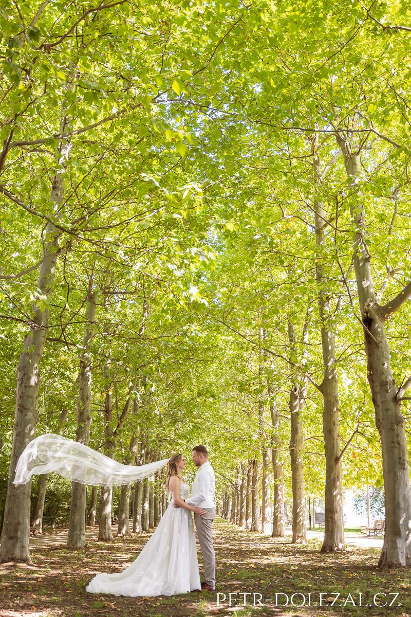 Svatba v Letenském zámečku