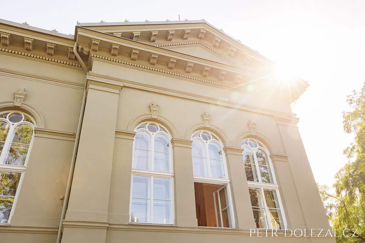 Svatba v Letenském zámečku