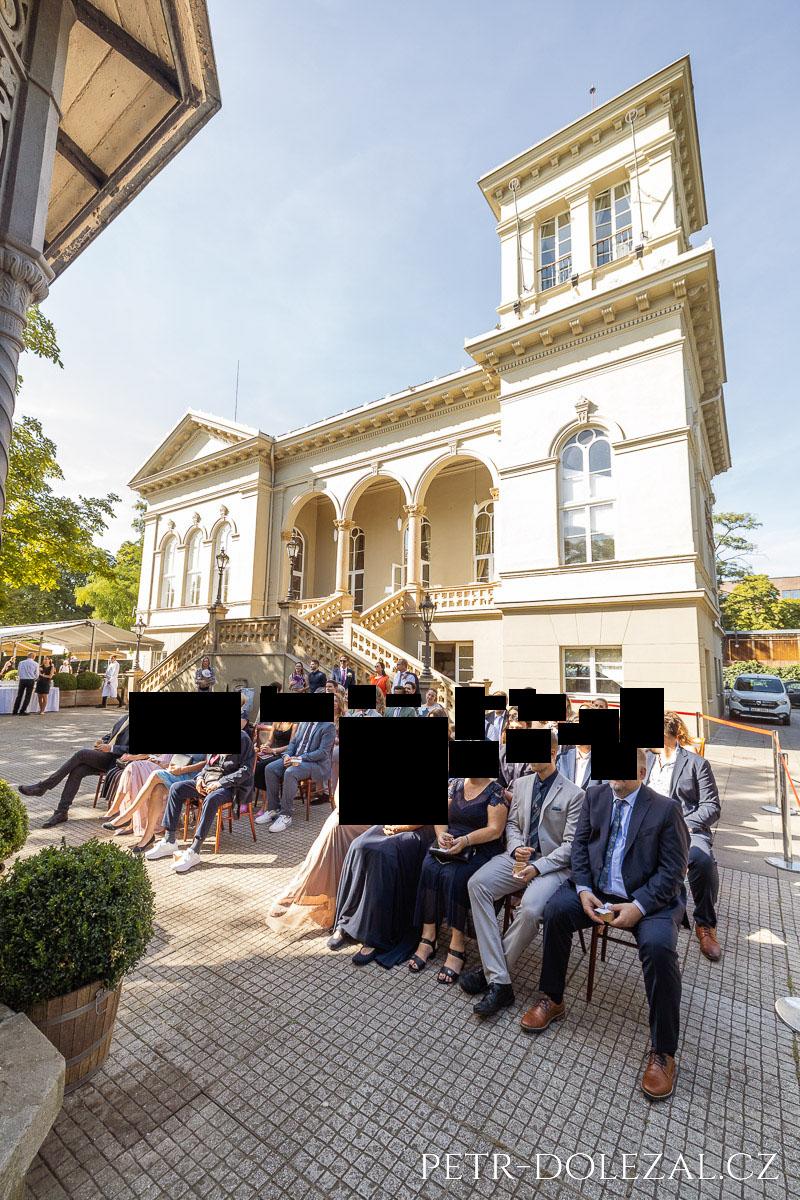 Svatba v Letenském zámečku