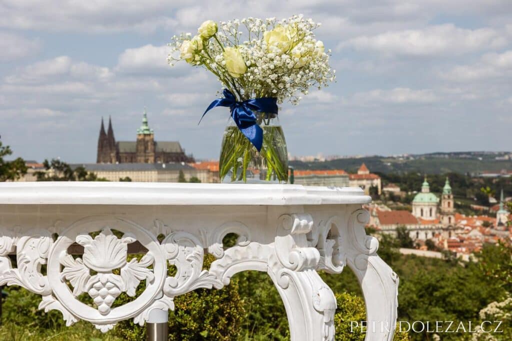 Svatba v restauraci Nebozízek, Praha