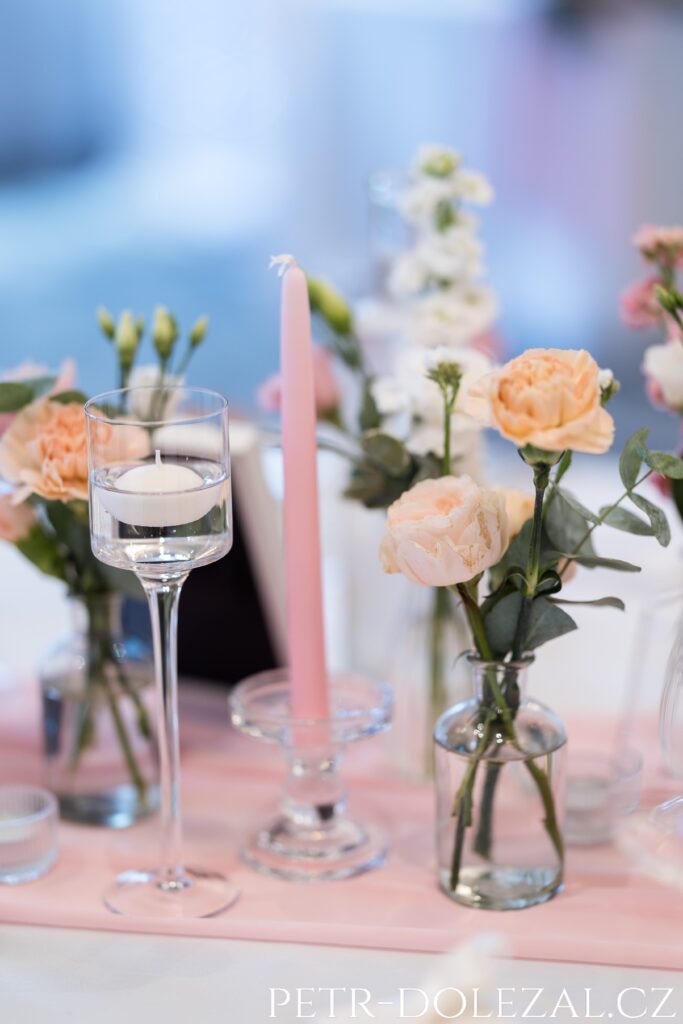 výzdoba svatební tabule