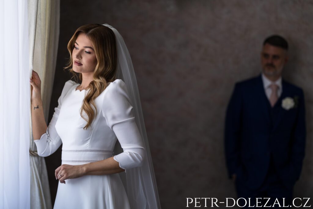 portrét novomanželů