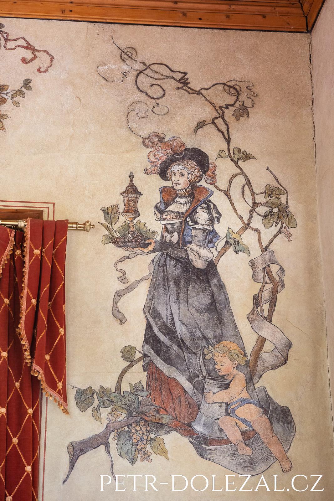 Malba v Pavilonu Grébovka