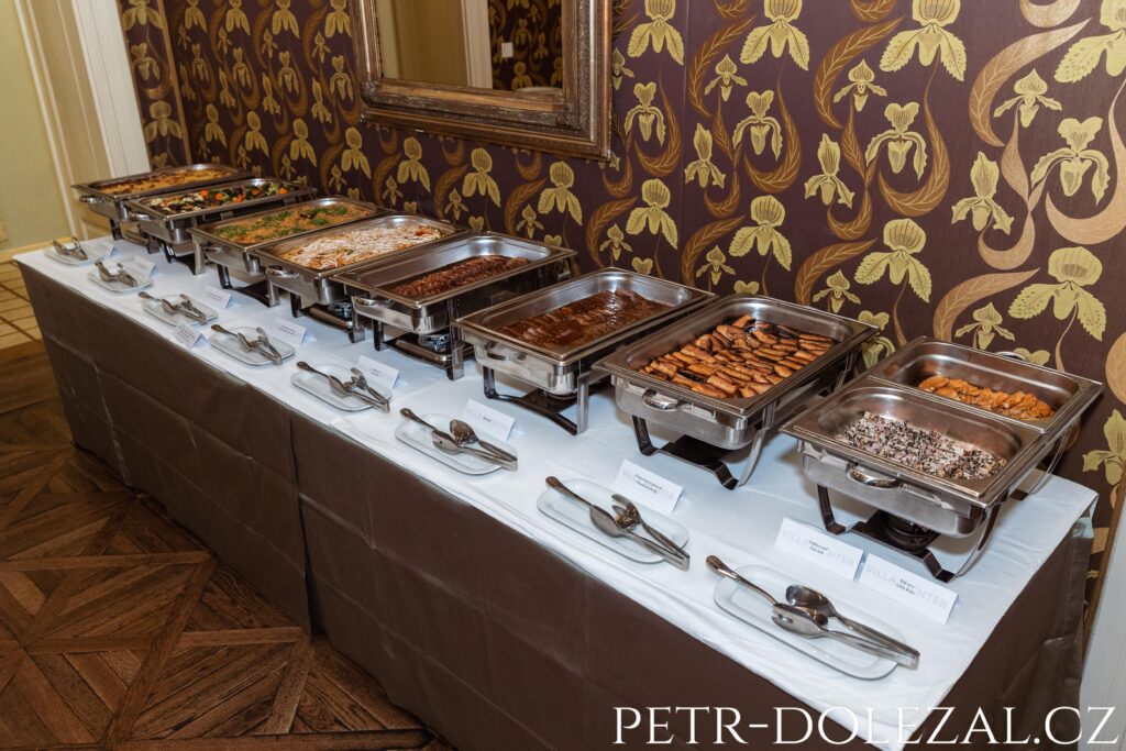 Svatební raut ve Ville Richter